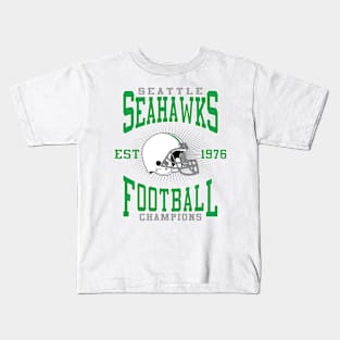 Seattle Seahawks Football Champions Kids T-Shirt